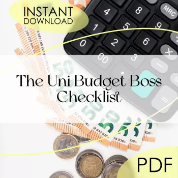 Uni Budget Checklist: Weekly Plan for Loans & Irregular Pay
